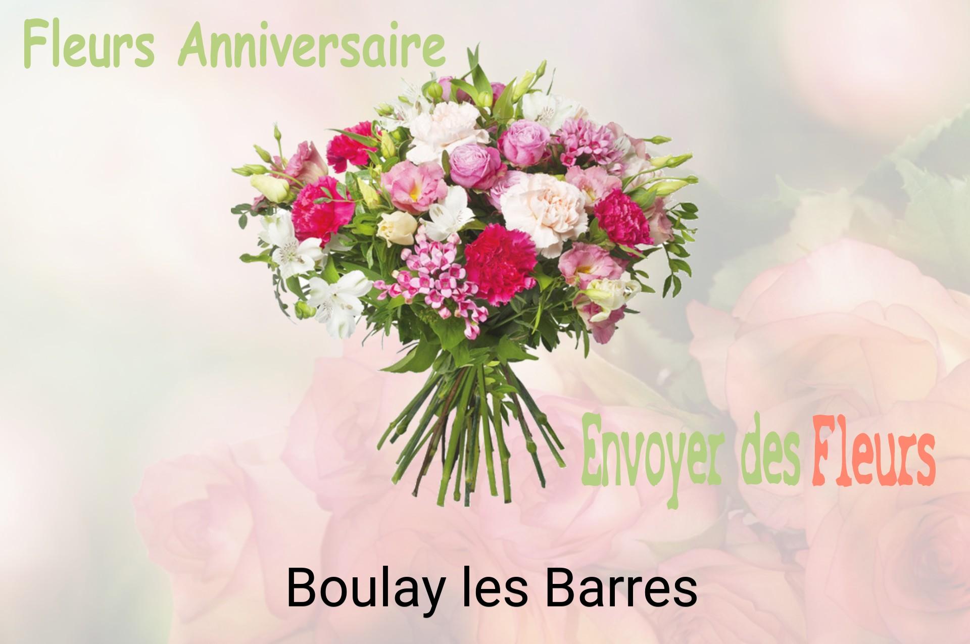 Bouquet de fleurs d’anniversaire livré à Boulay-les-Barres