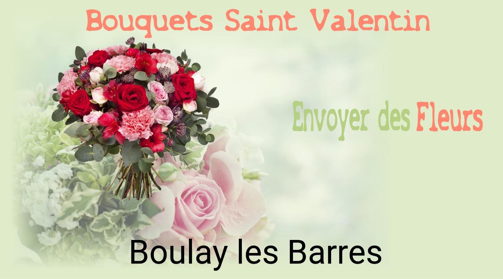 Roses de Saint-Valentin livrées à Boulay-les-Barres